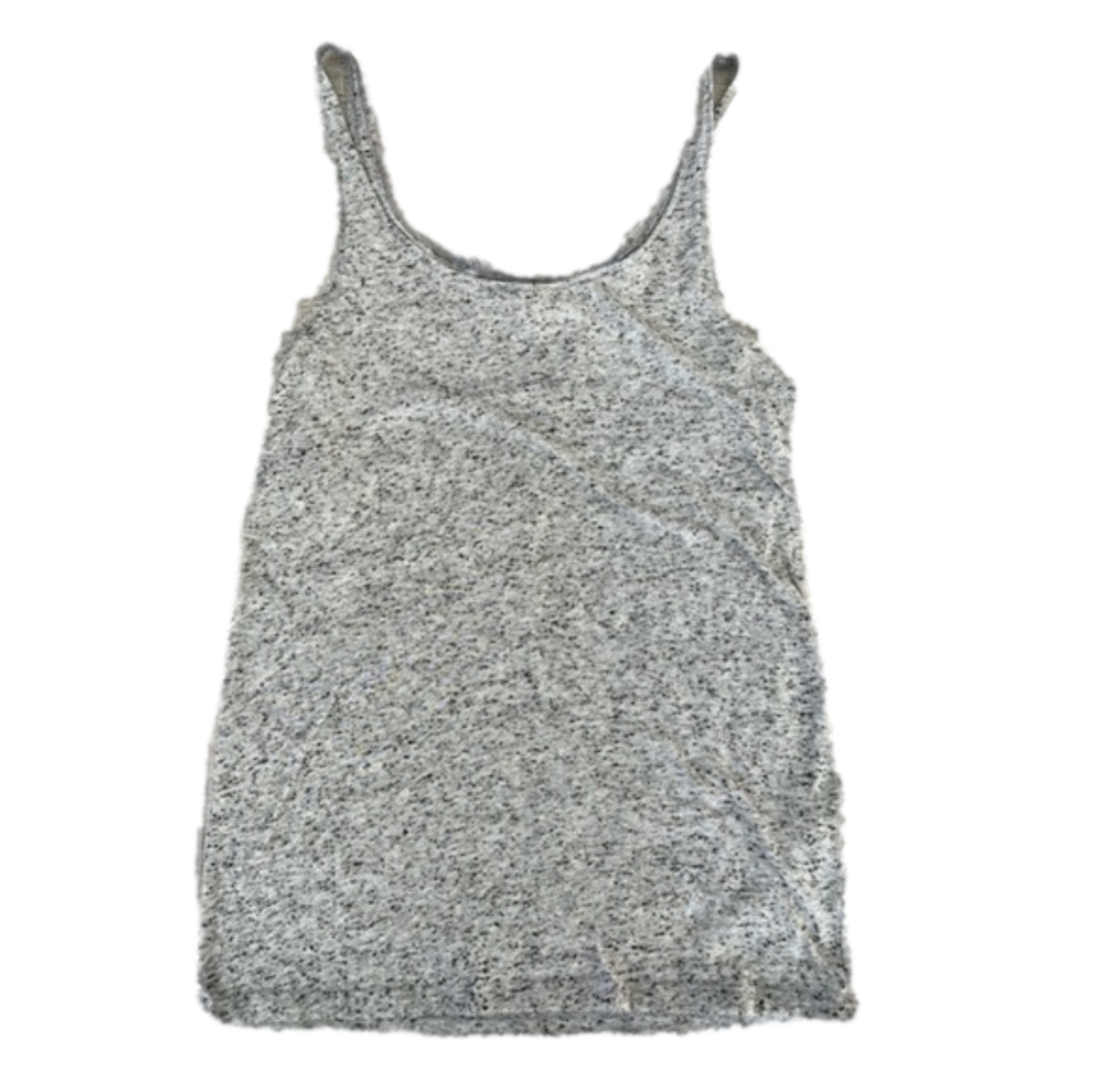 H&M Divided Grey Speckle Tank Top Size XS